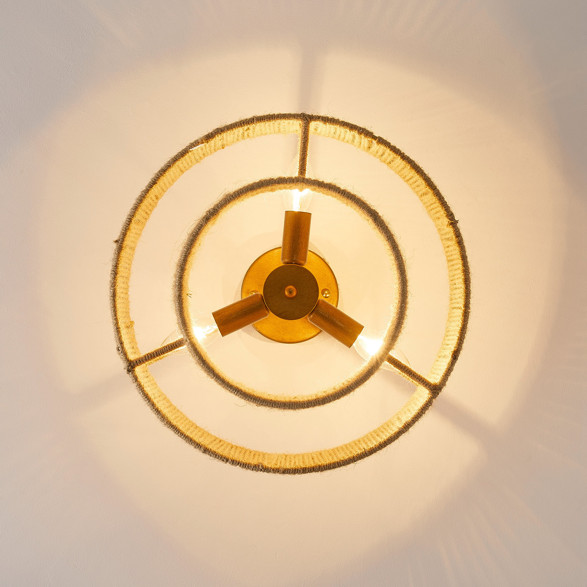 Drum shade 3 light design