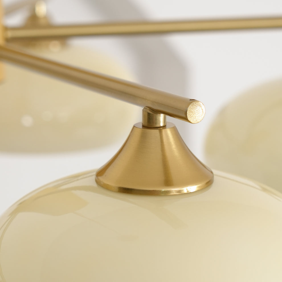 Smooth glass lampshade