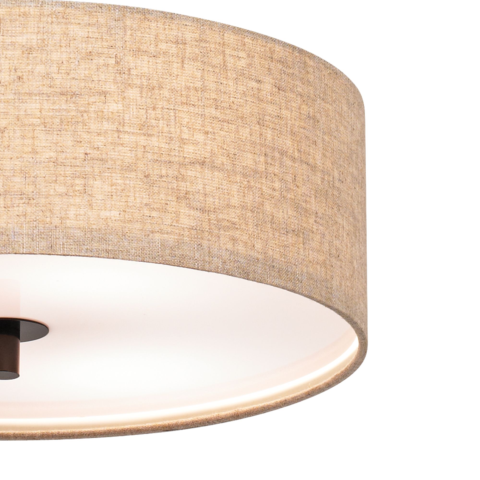 Beige linen fabric lampshade