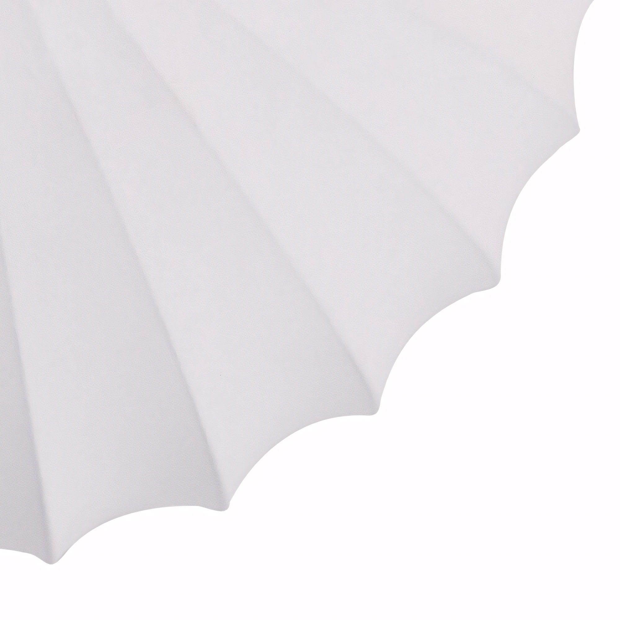 White artificial Silk