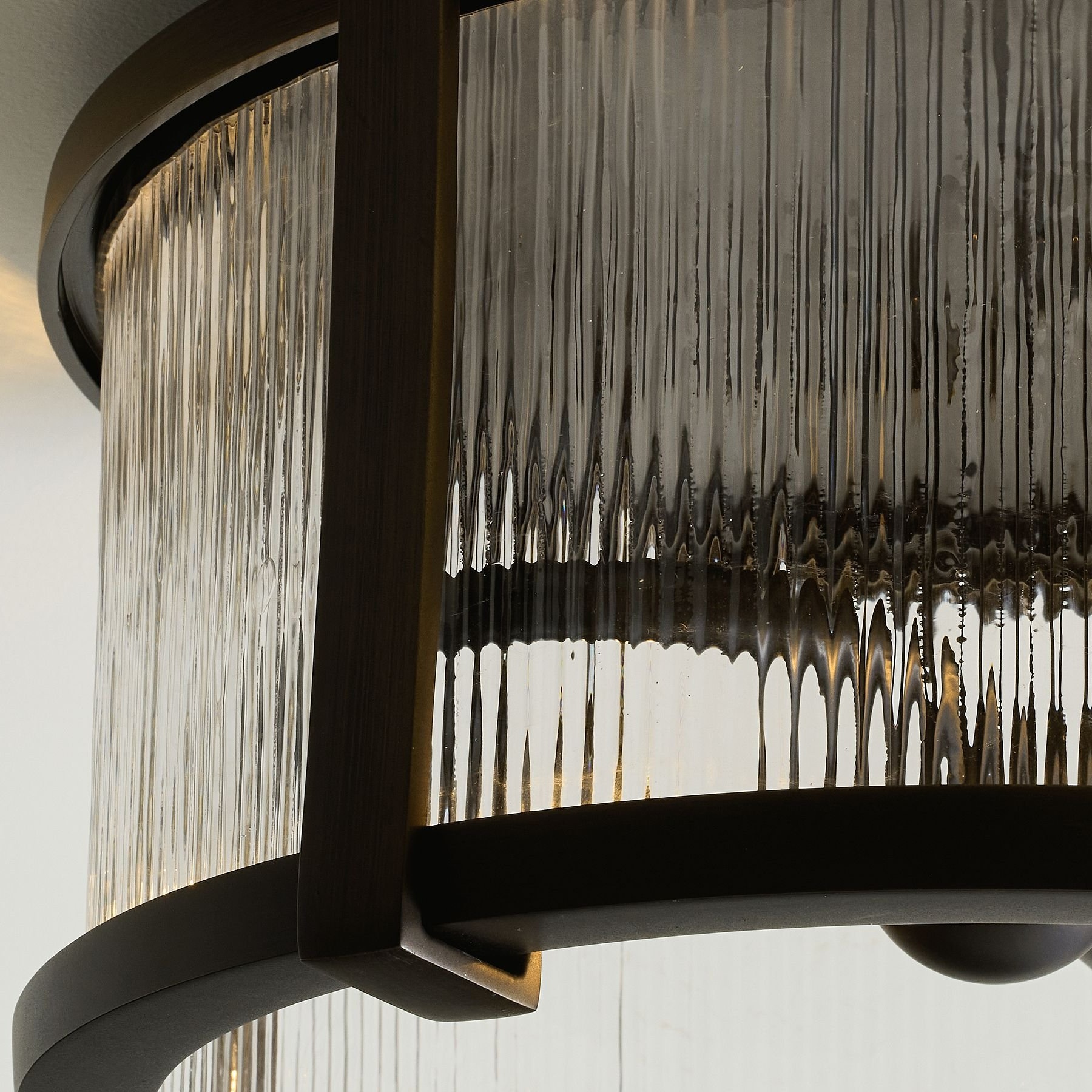 Ribbed Glass Shade
