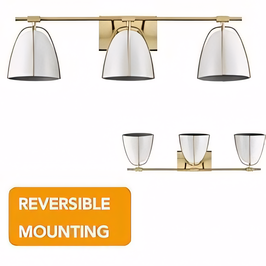 Reversible mounting