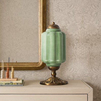 Nexos French Retro Cream Glass Textured Eloise Table Lamp — $154.00 (was $200.00) -23%