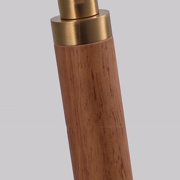 Rubber wood light pole