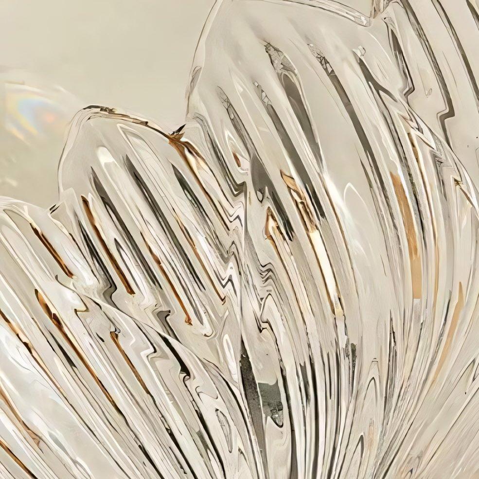 High-transparency crystal lampshade