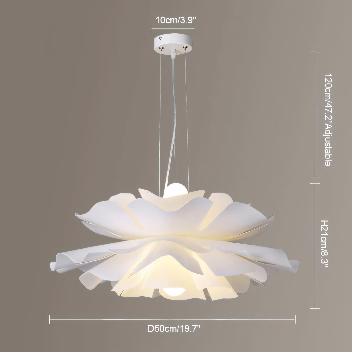 19.7“(50cm)