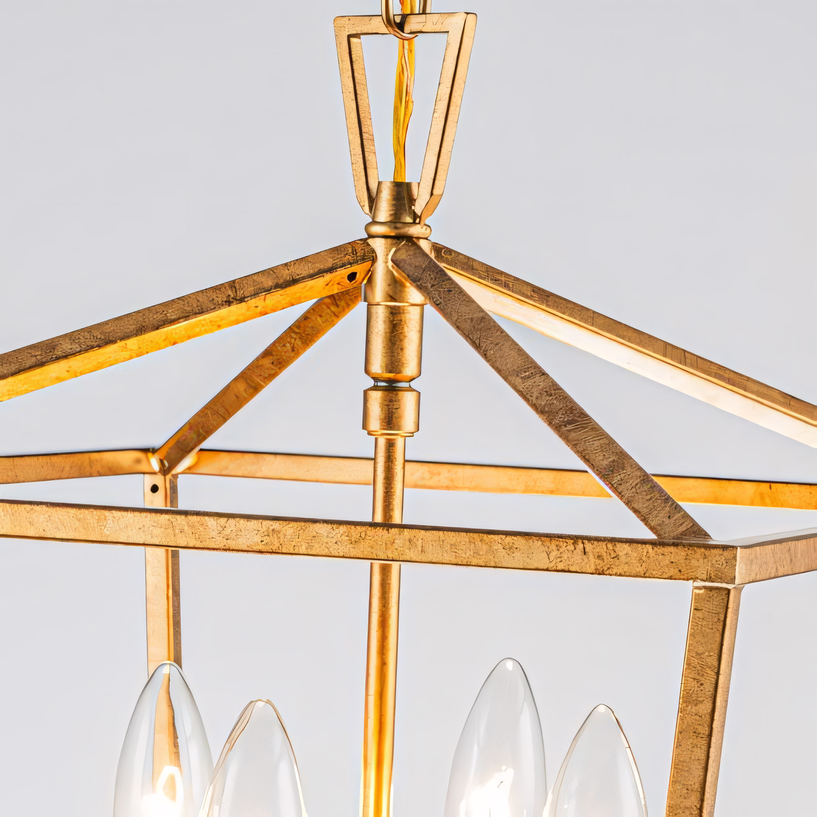 Antique brass finish