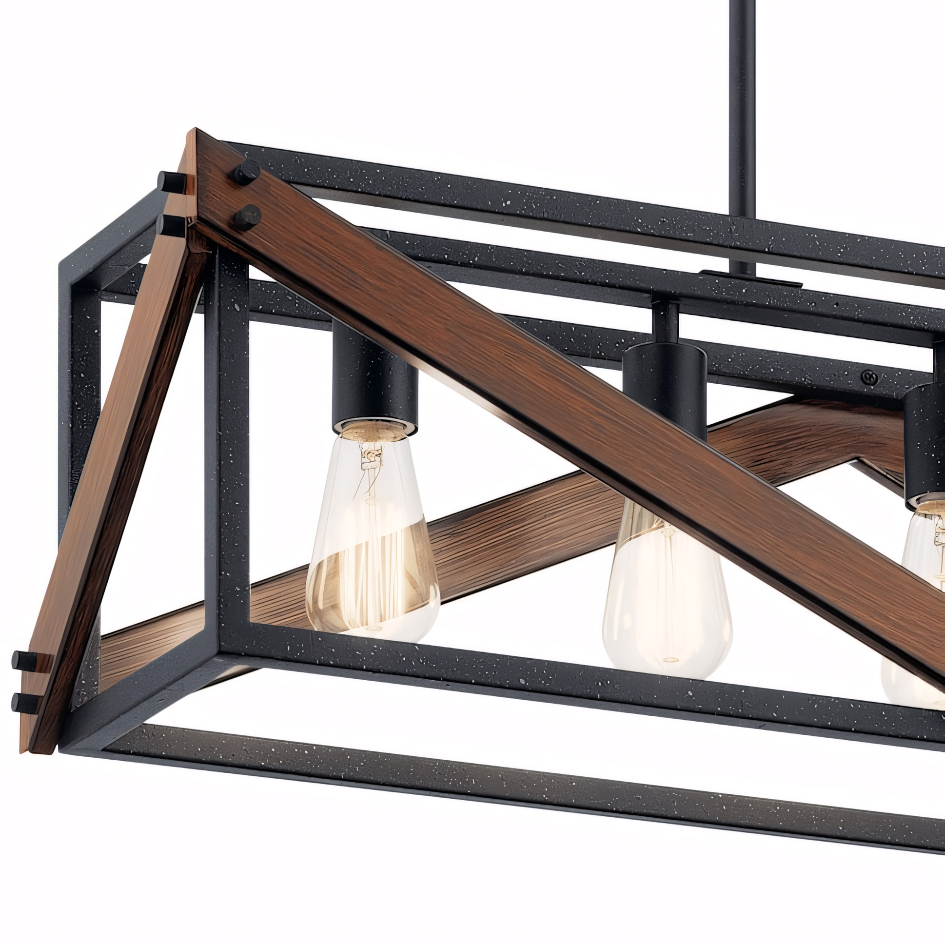 Rectangular metal frame