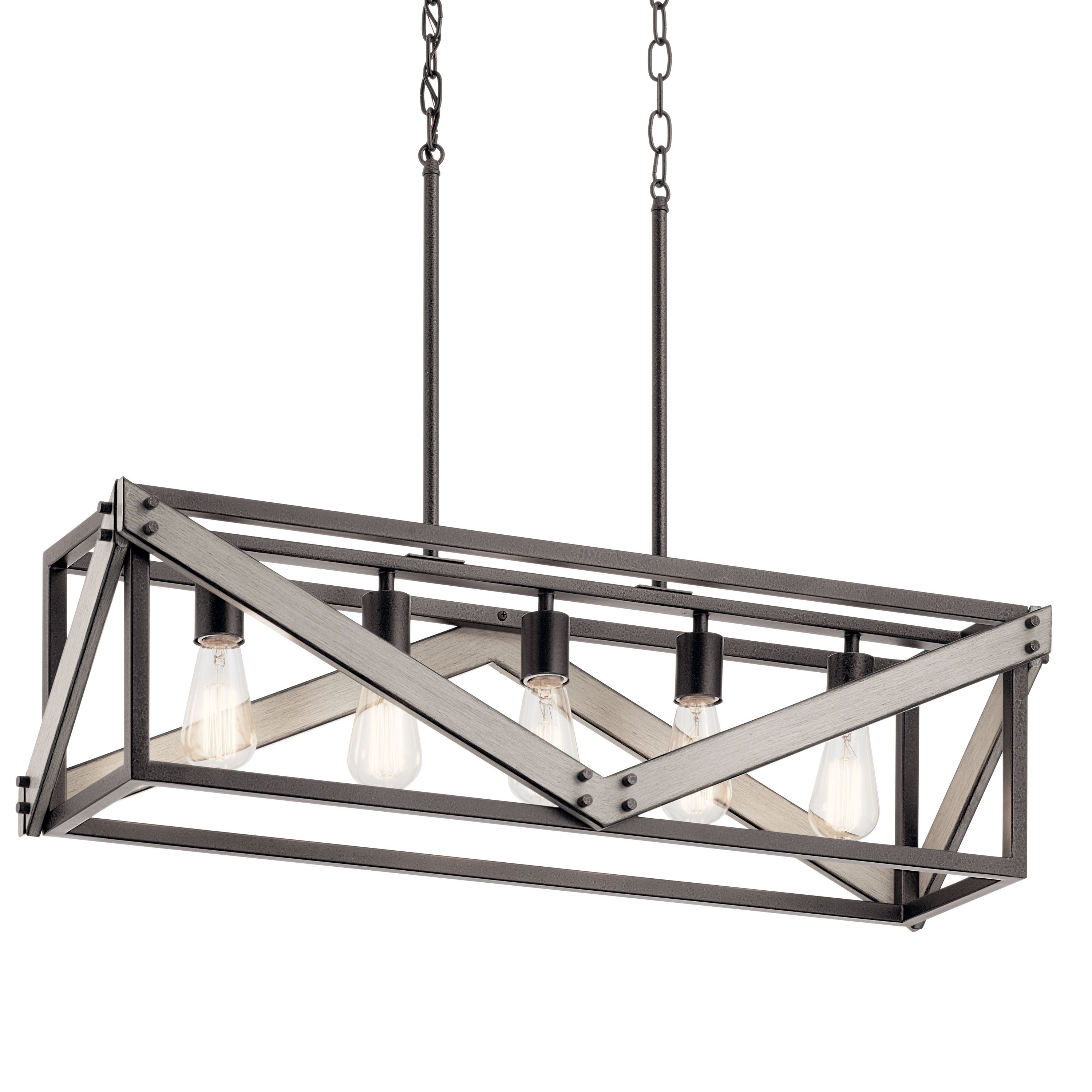 Anvil Iron and Distressed Antique Grey