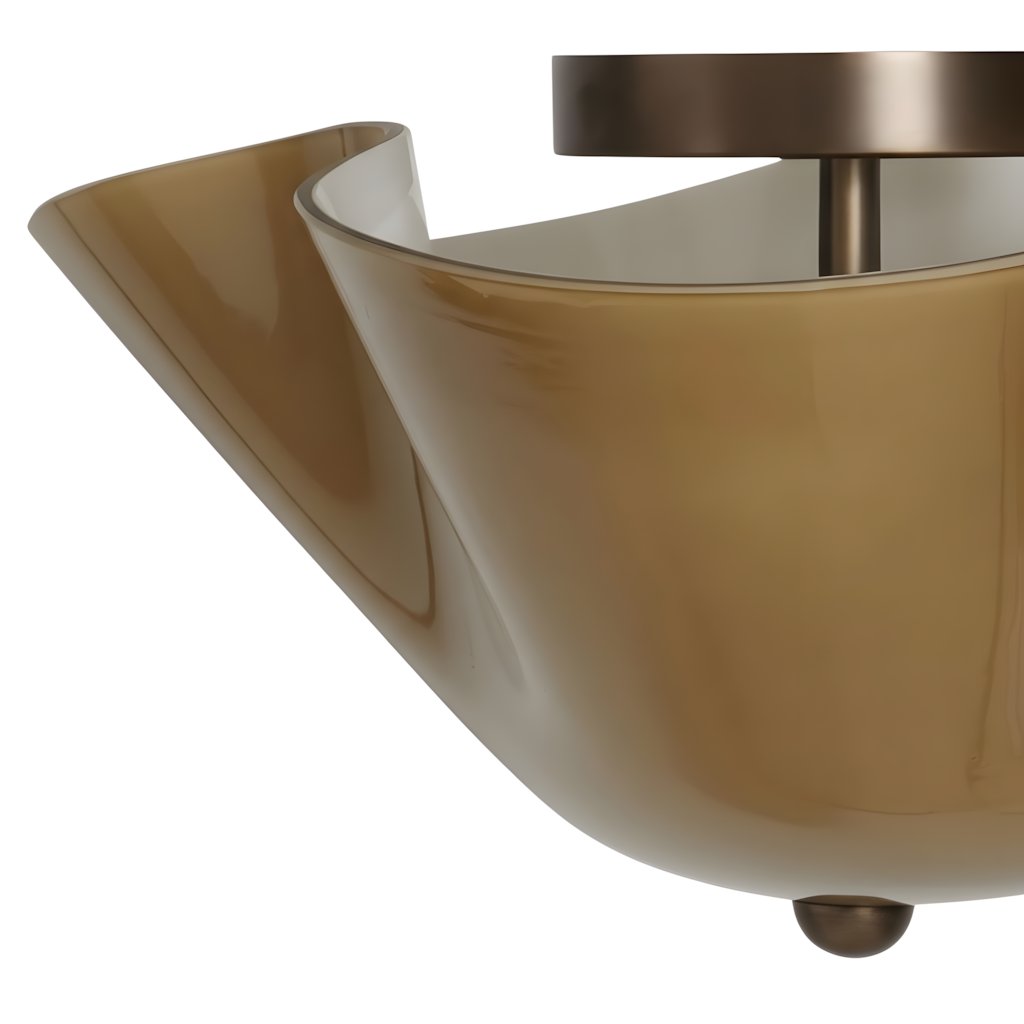 Brushed Metal Ceiling Mount