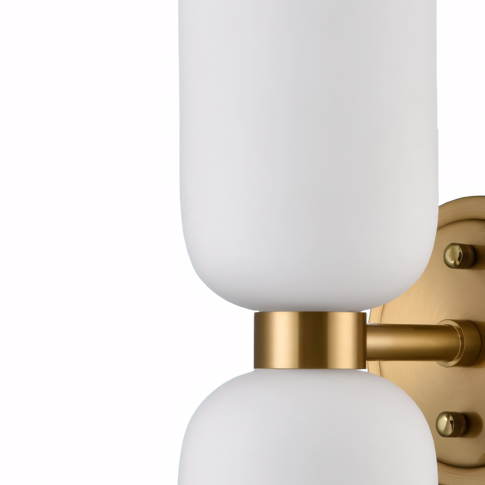 Milky white glass shade