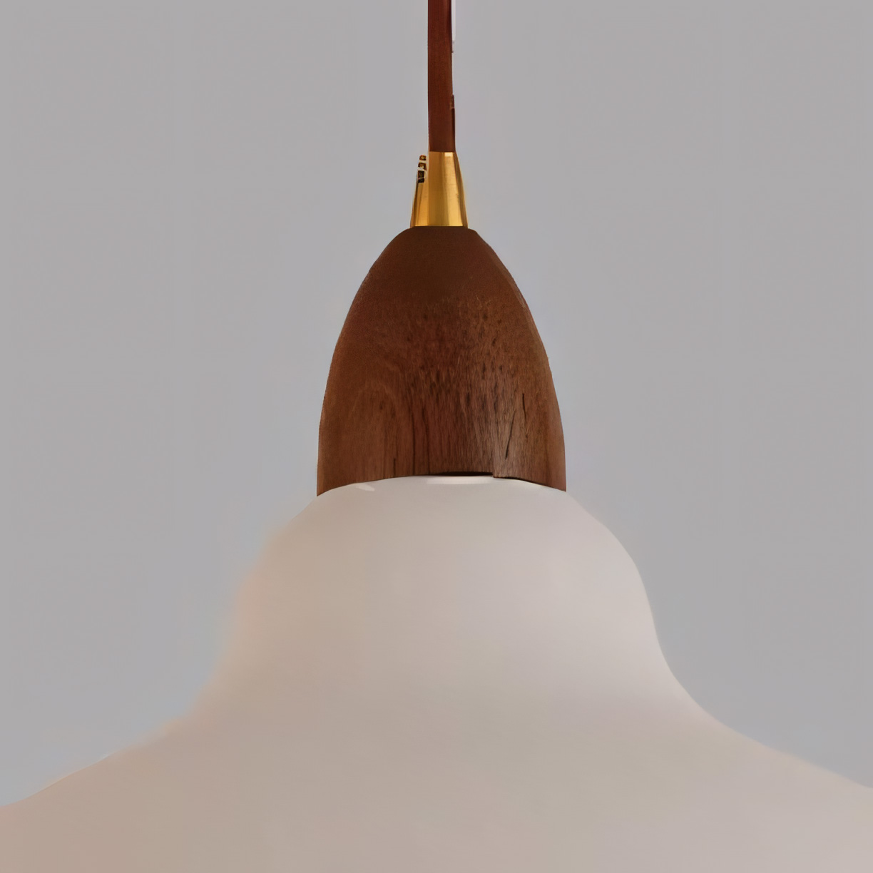 Wooden bulb base