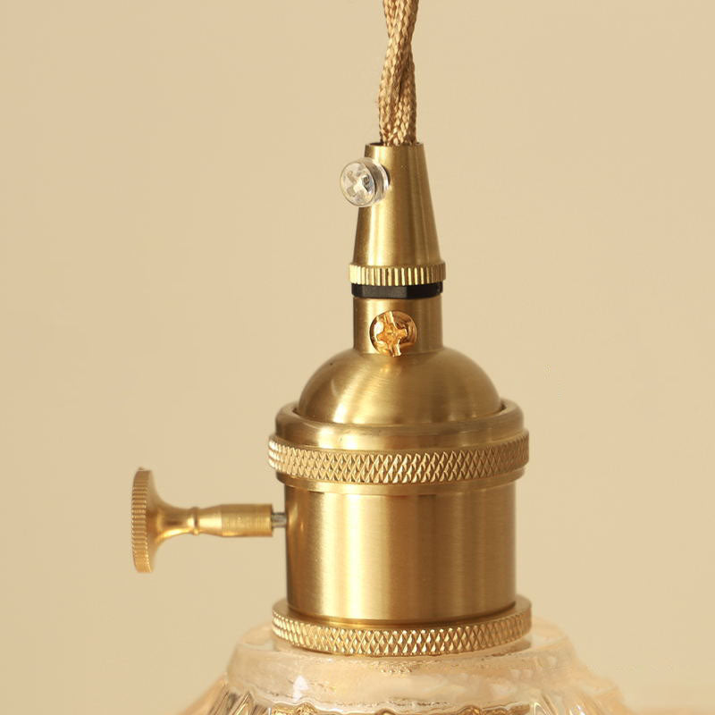 Vintage brass lamp body