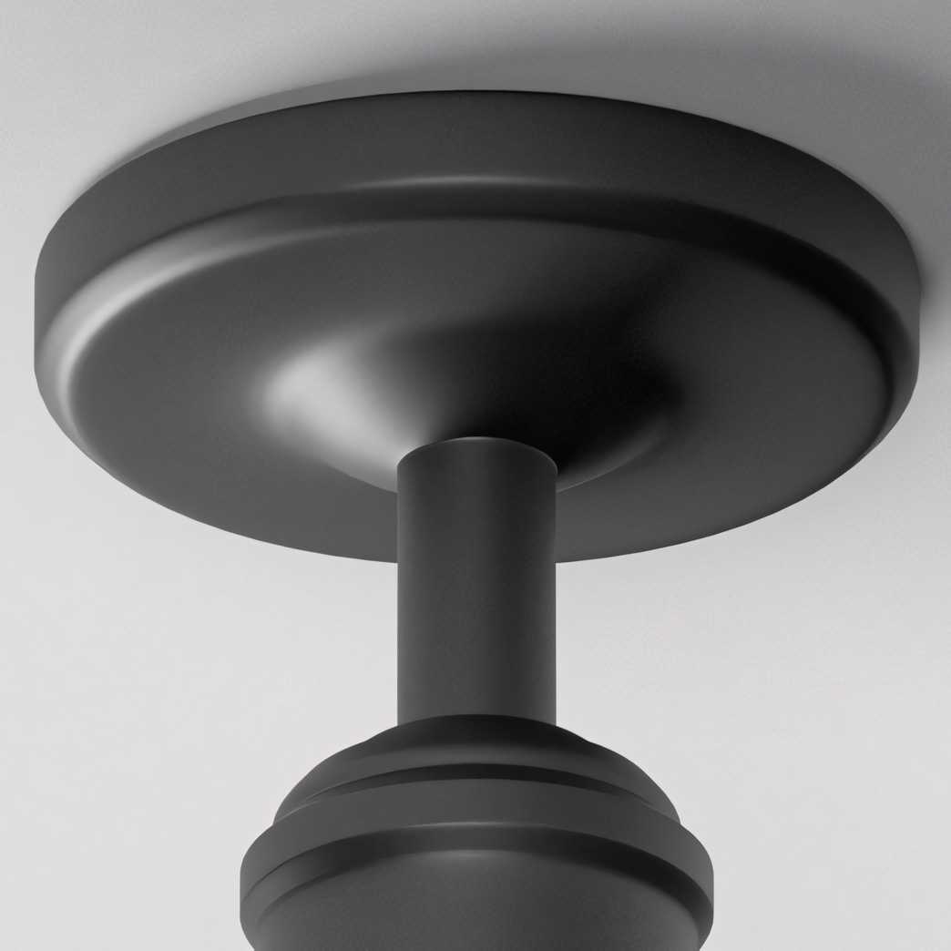 Black finish canopy