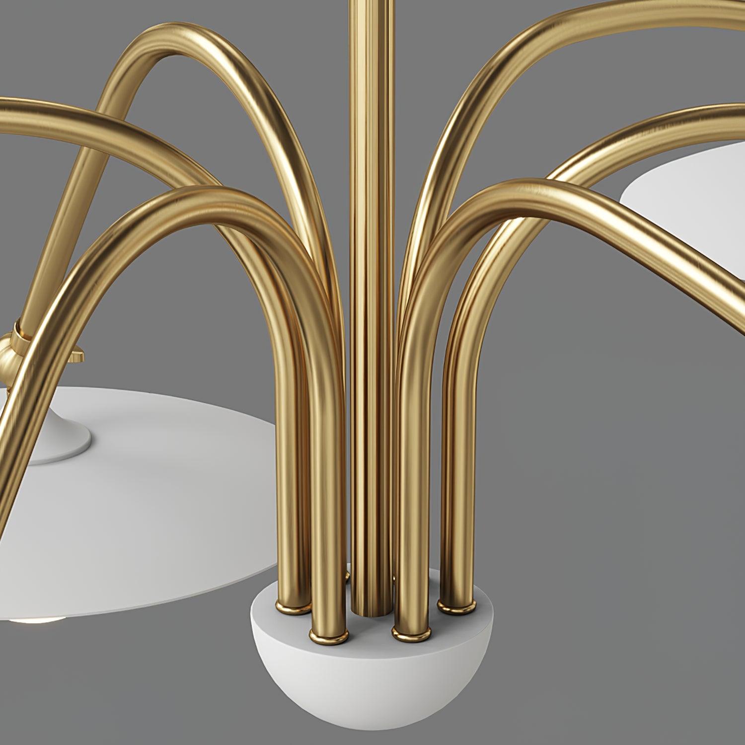 Gold finish frame