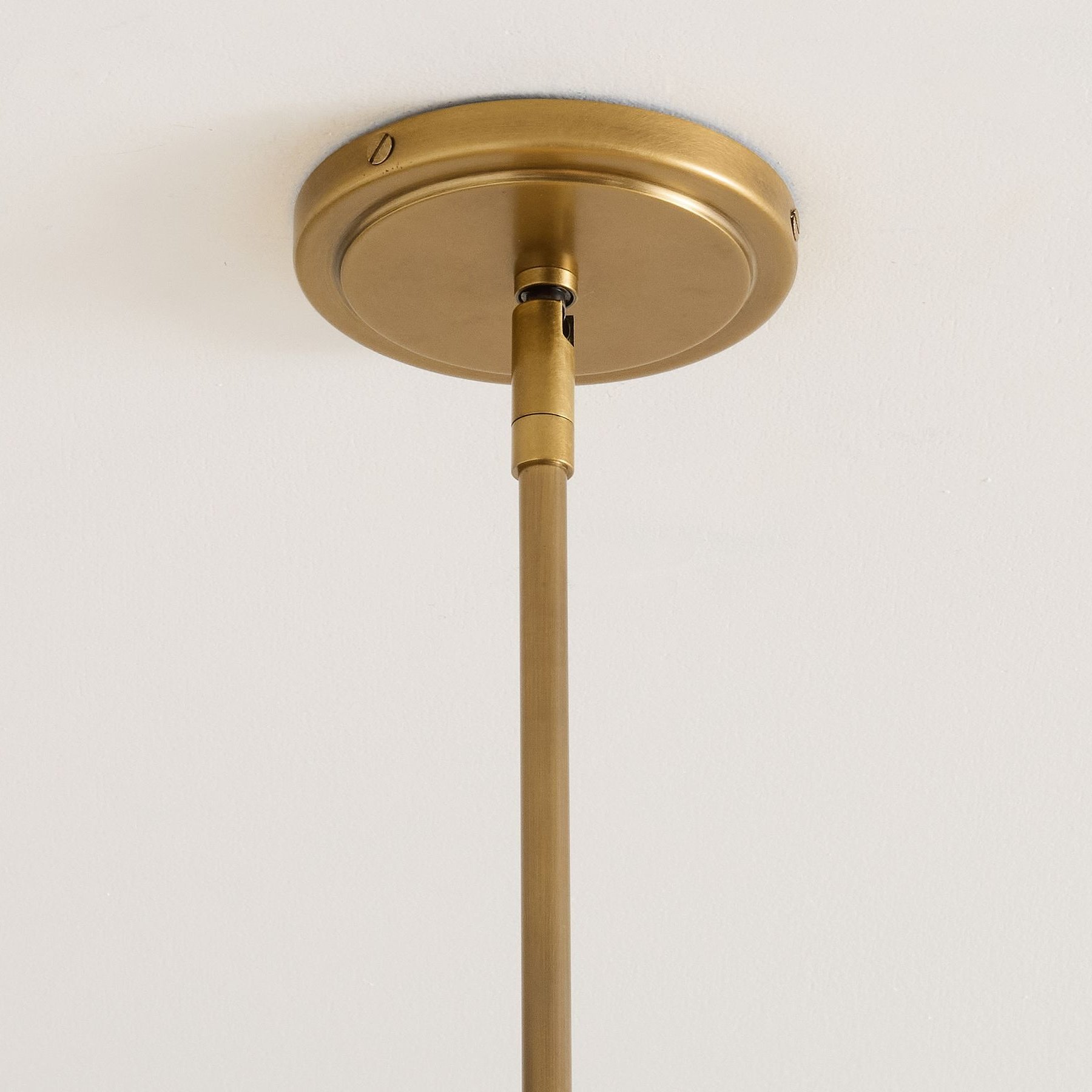 Smooth Polished Brass Stem