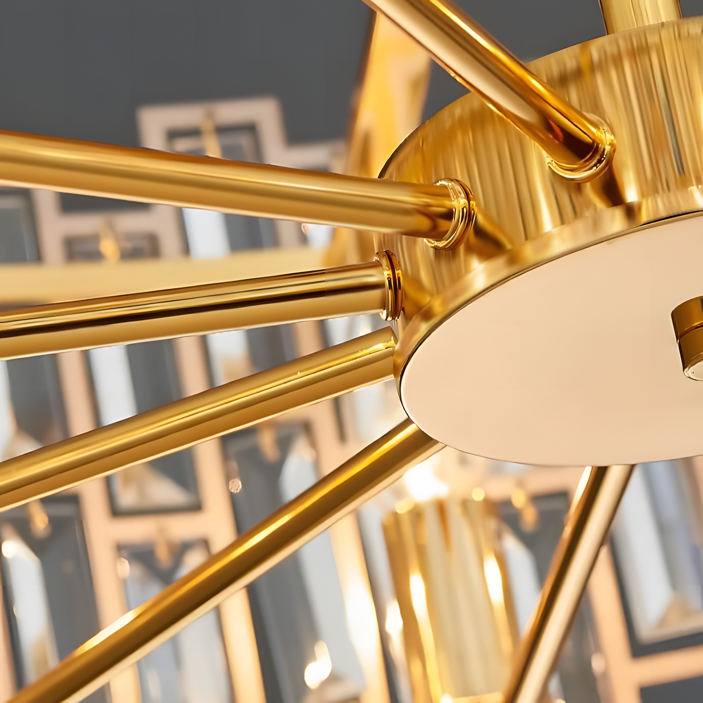 High temperature electroplated lamp body