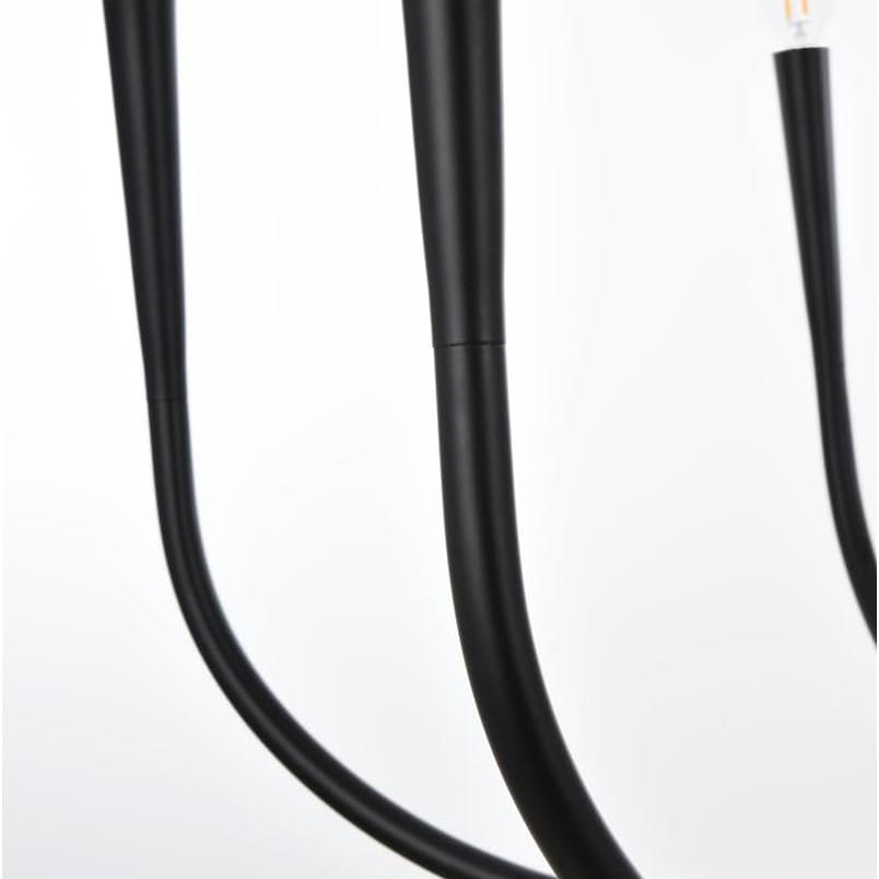 Thick metal scooped tubular arms