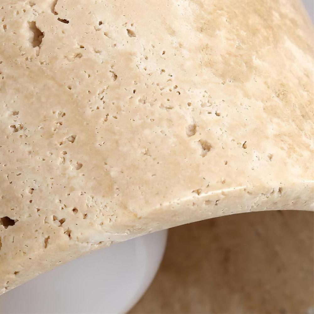 High quality travertine lampshade