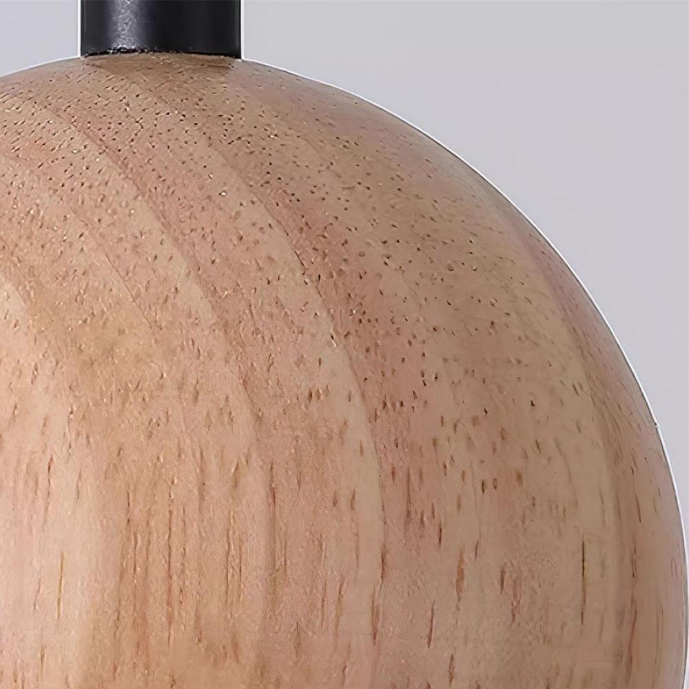 Wooden ball decoration