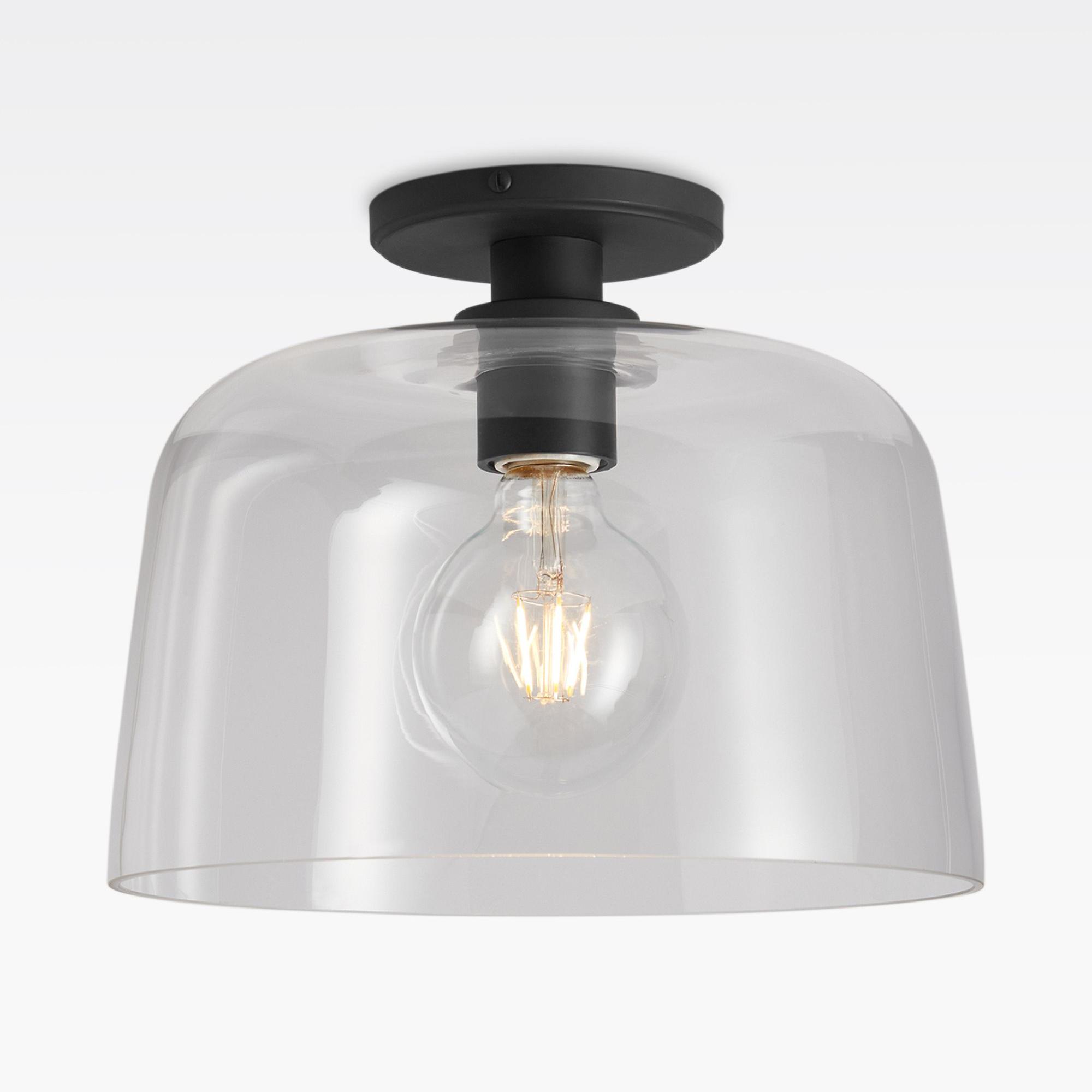 Oil Rubbed Bronze-Clear Glass