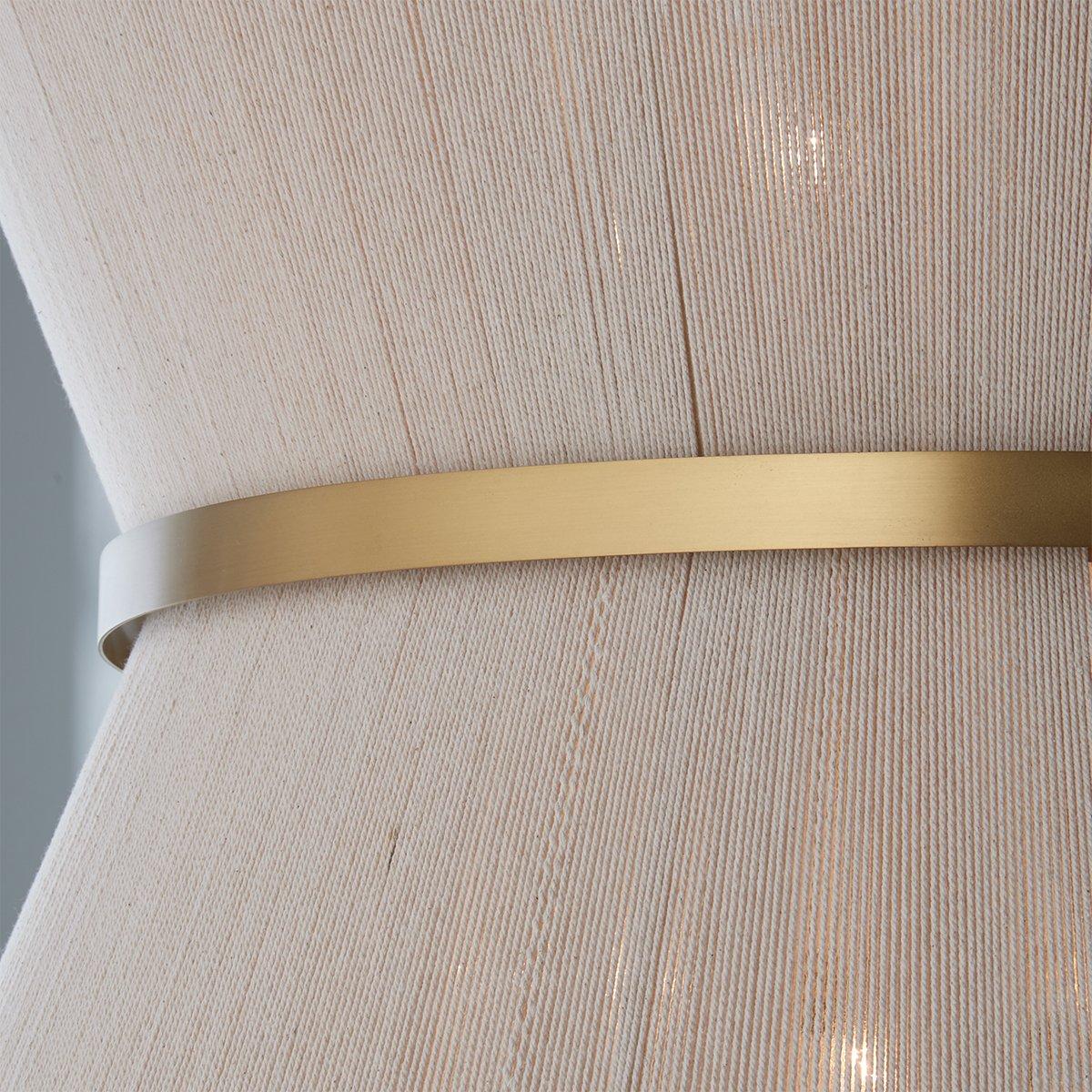 Crafted from iron with brass accents