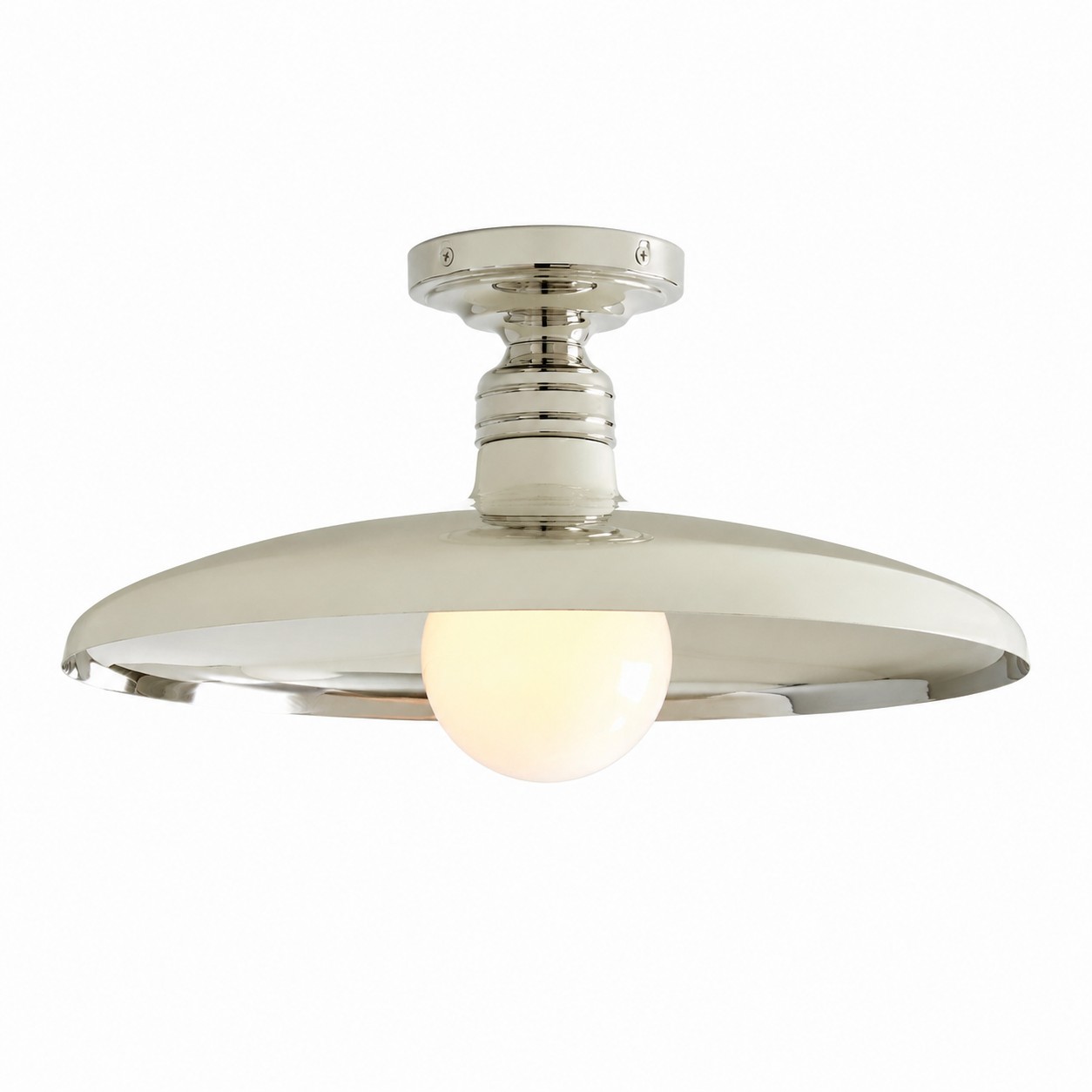 Warm White & Polished Nickel