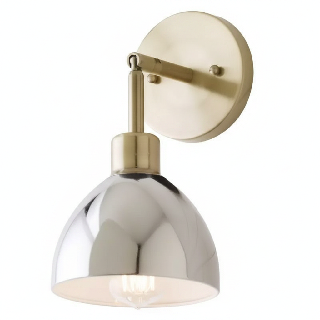 brass + chrome