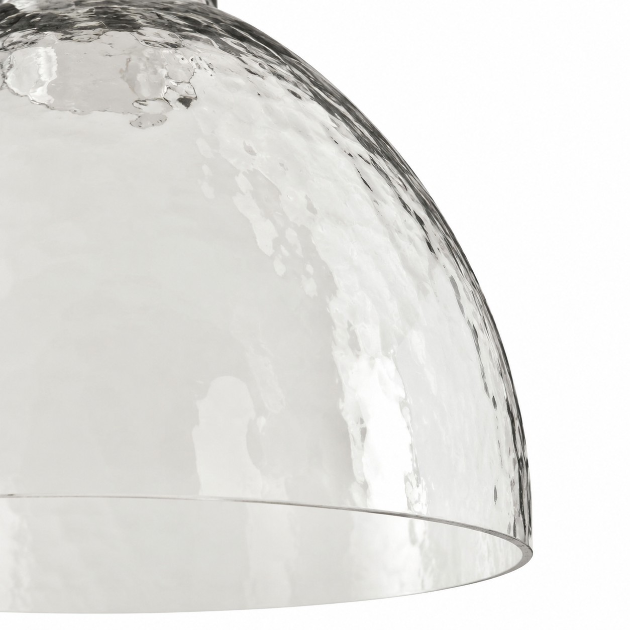 High light transmittance glass lampshade