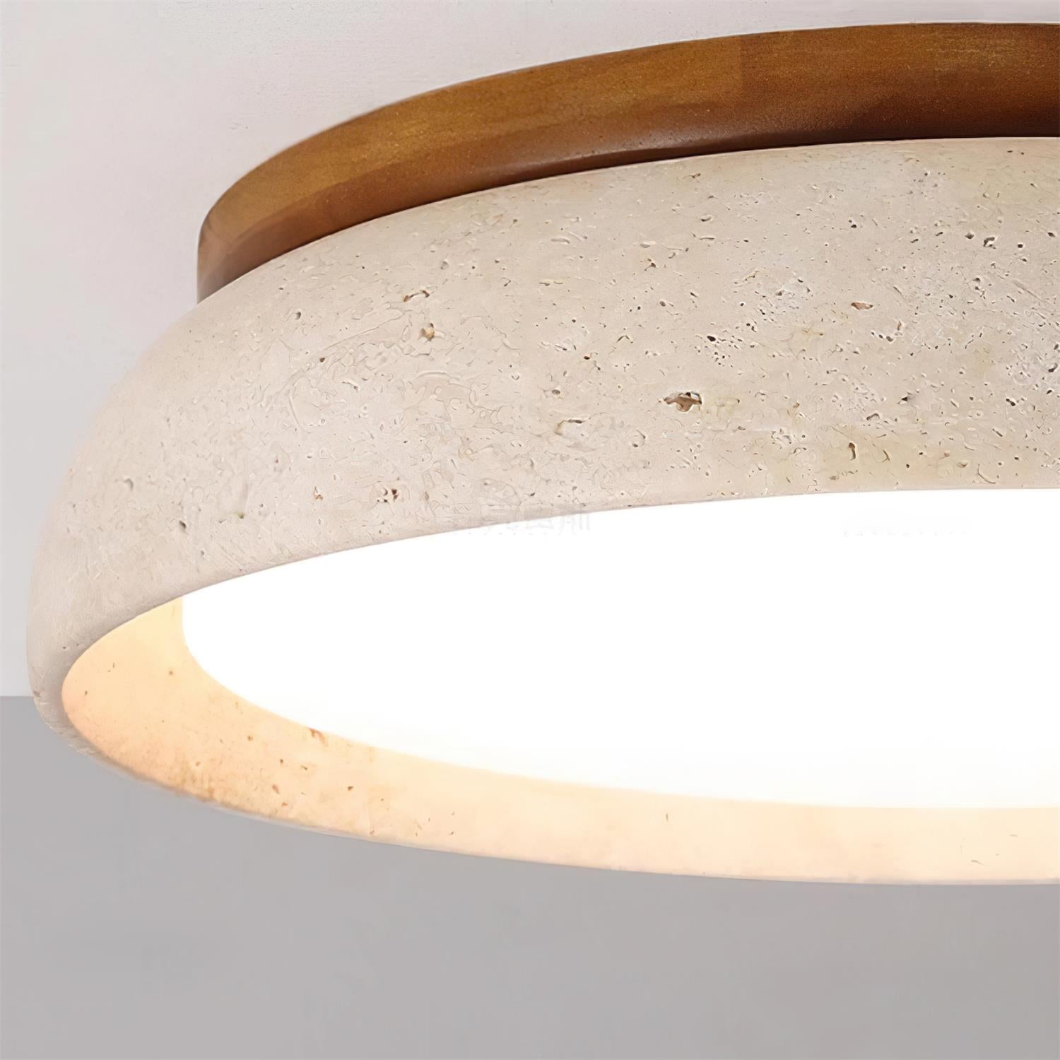 Wooden ceiling cup