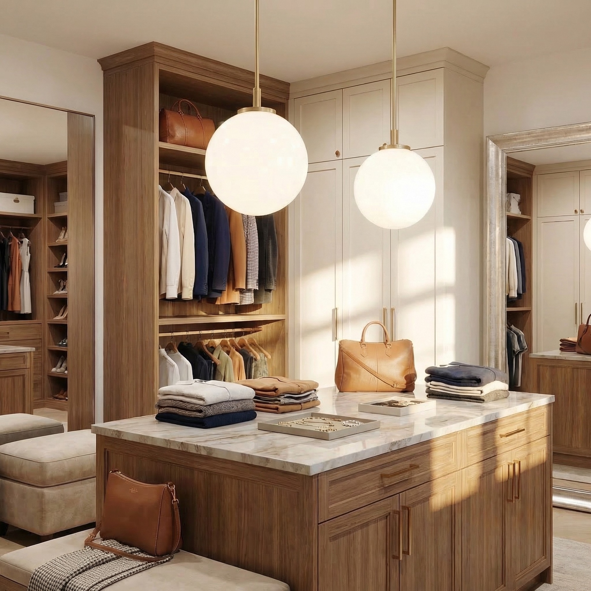 Walk- in Closet