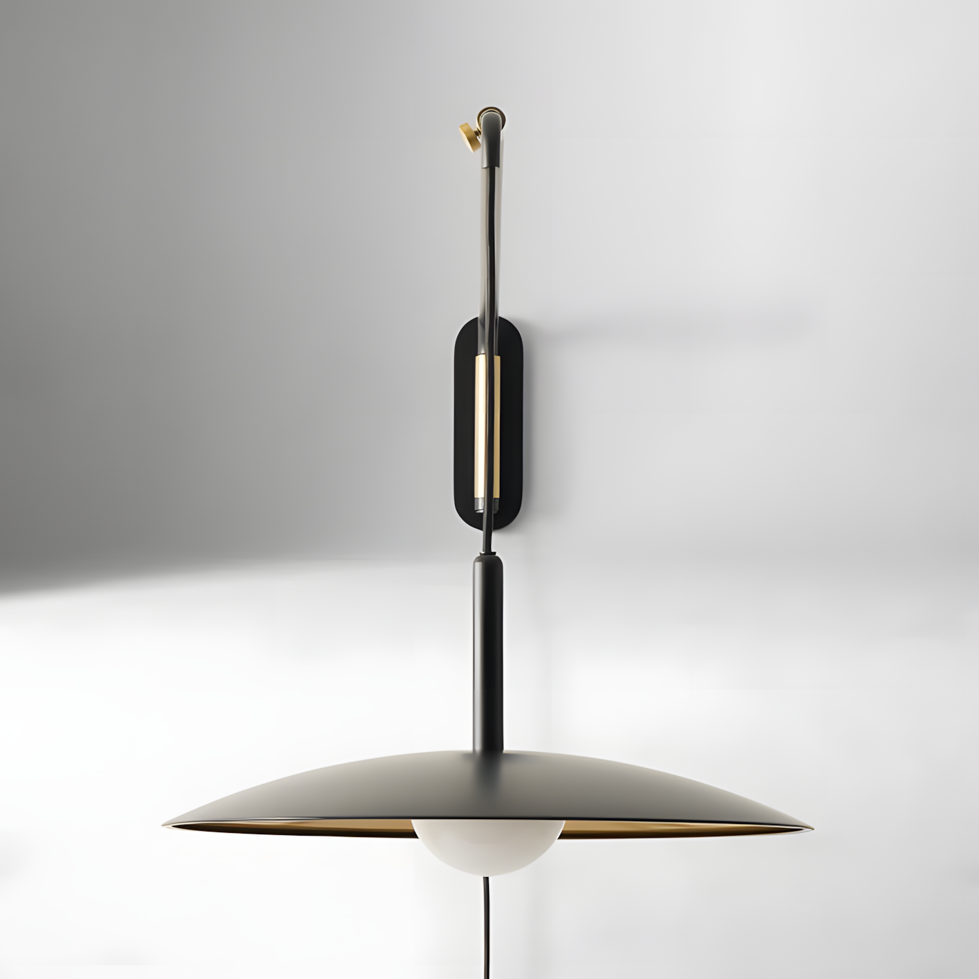 Disc-shaped shade