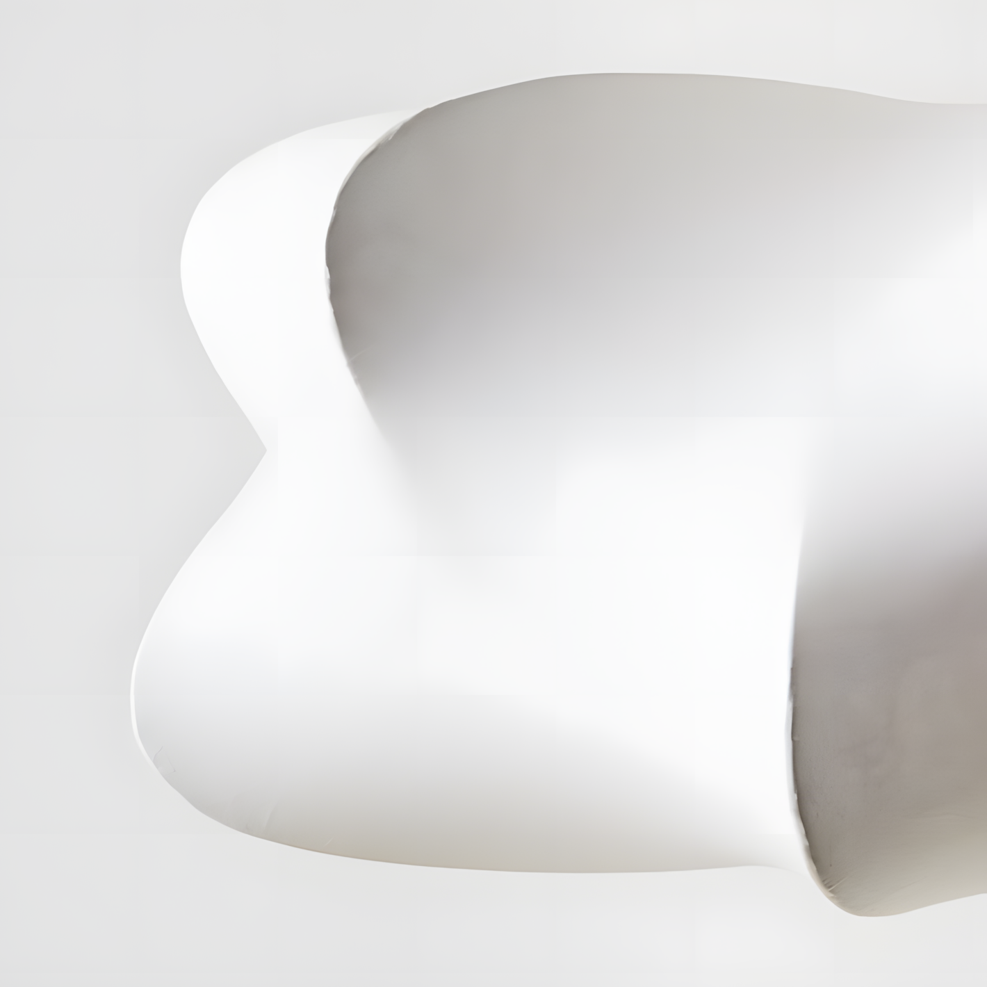 White polymer lens hood
