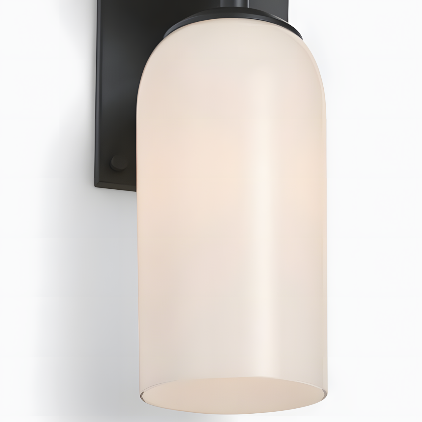High light transmittance glass lampshade