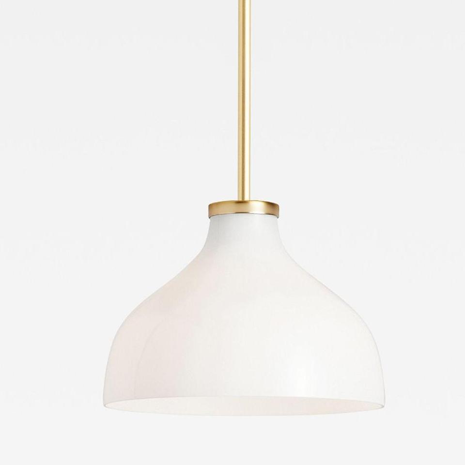 High light transmittance glass lampshade