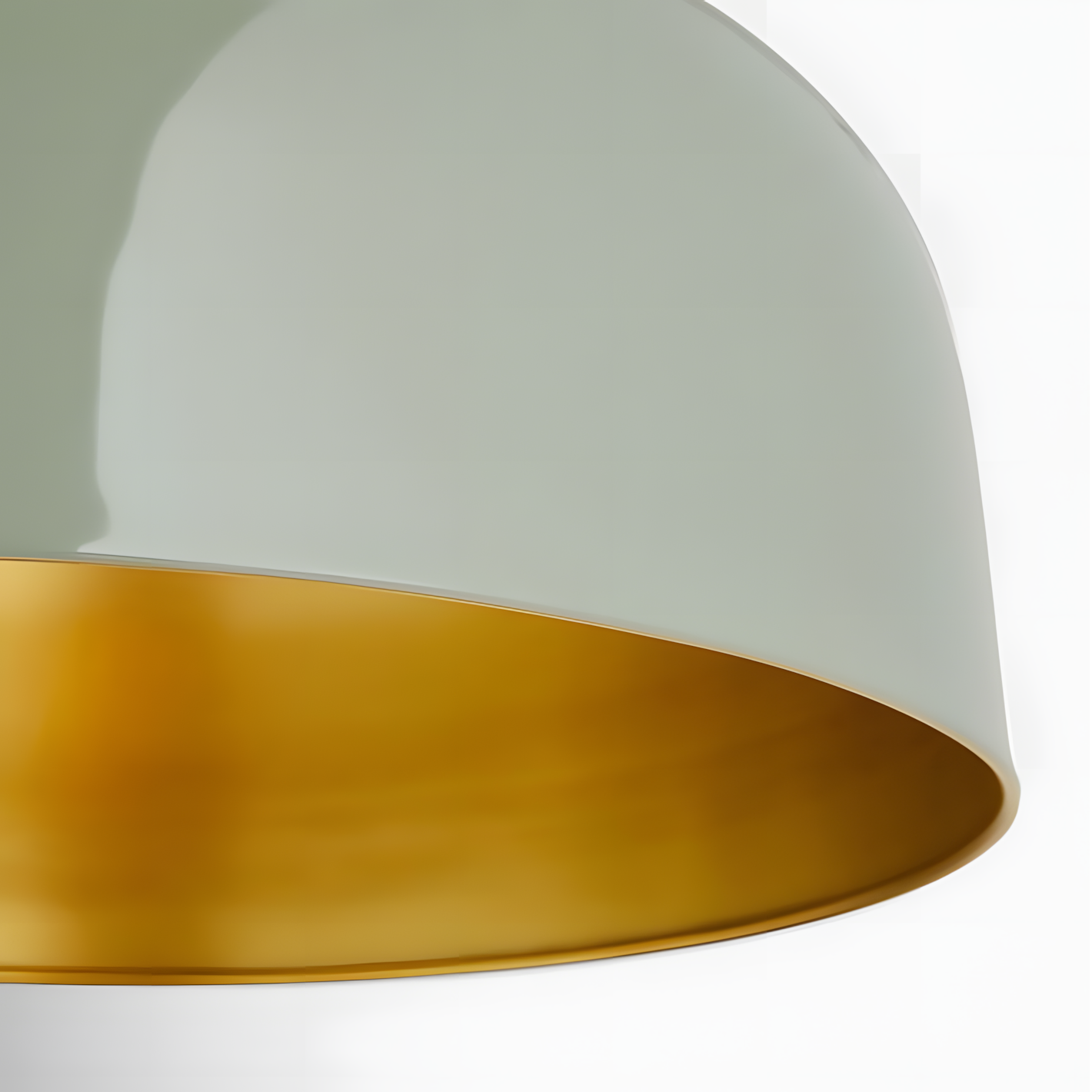 Brass interior finish