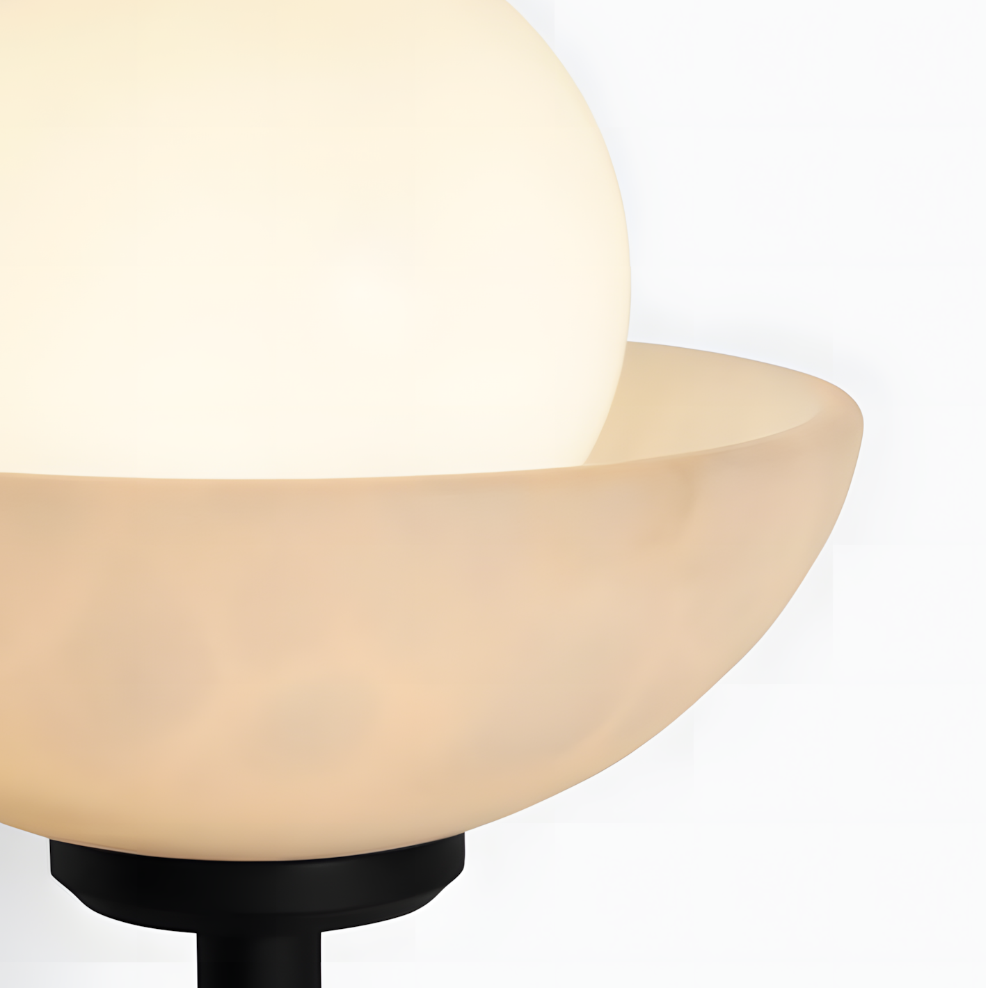 Alabaster lampshade