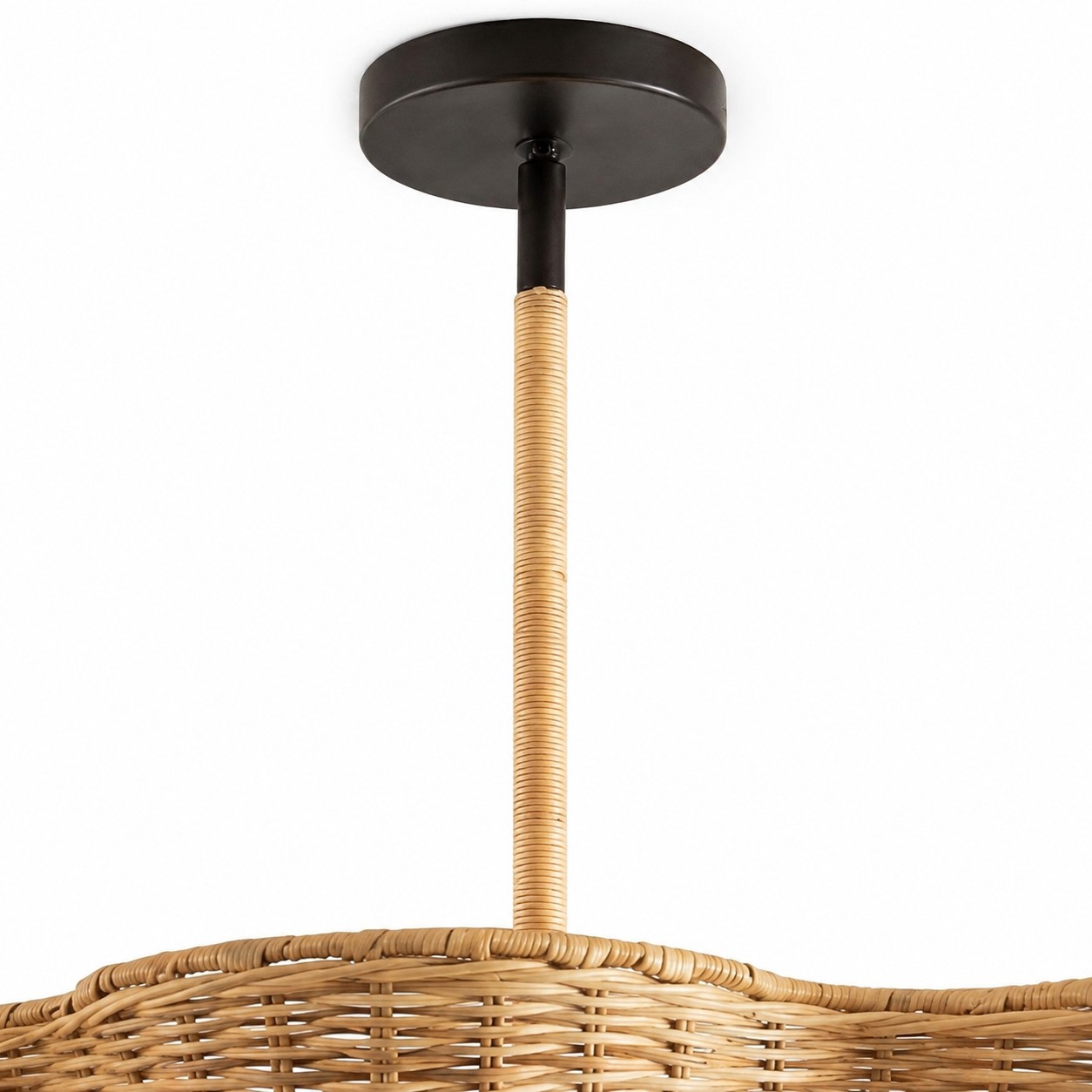 Sturdy black metal canopy