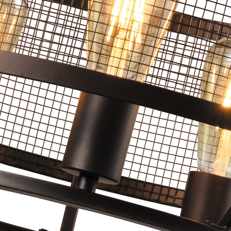 Mesh metal lampshade