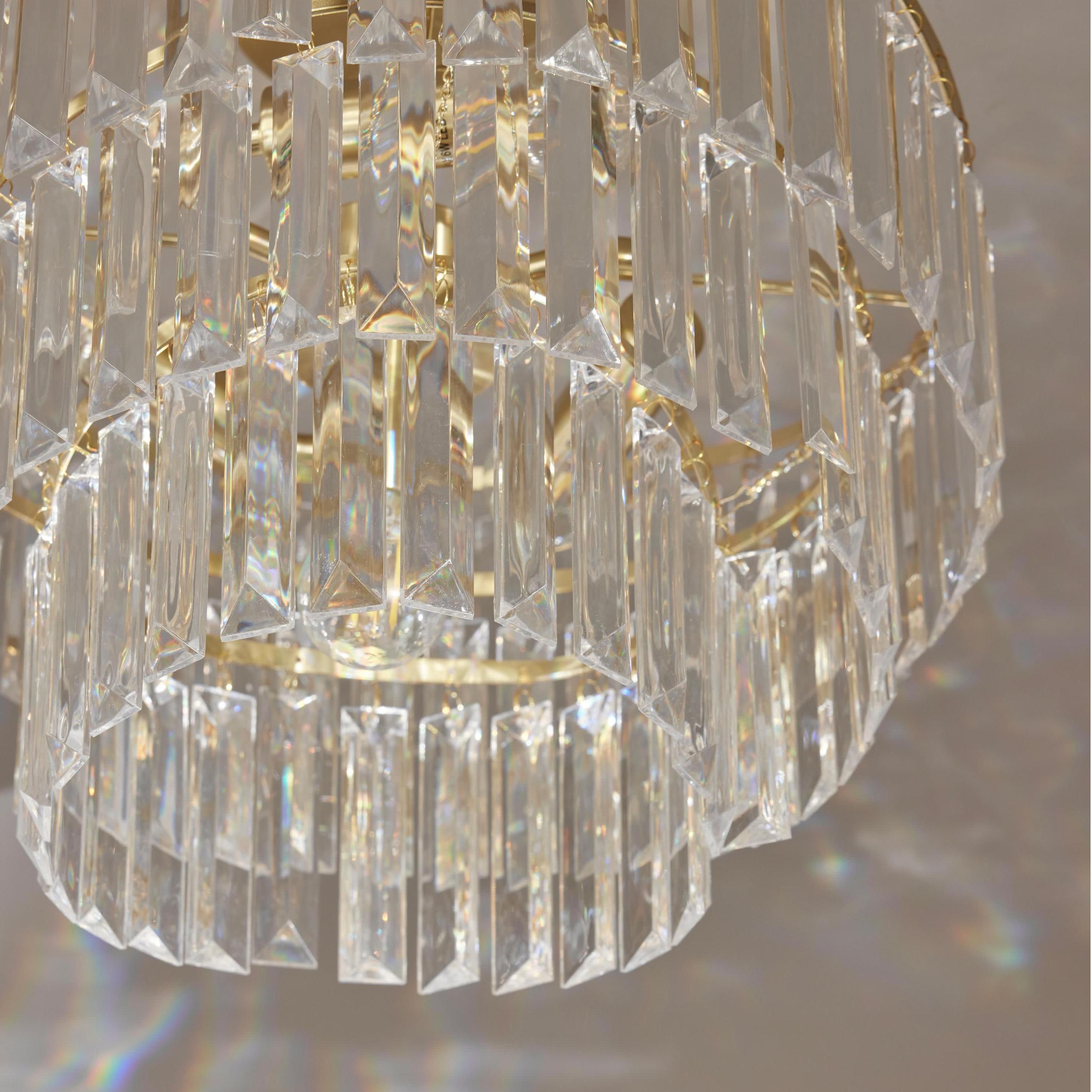 Discontinuous high quality glass design