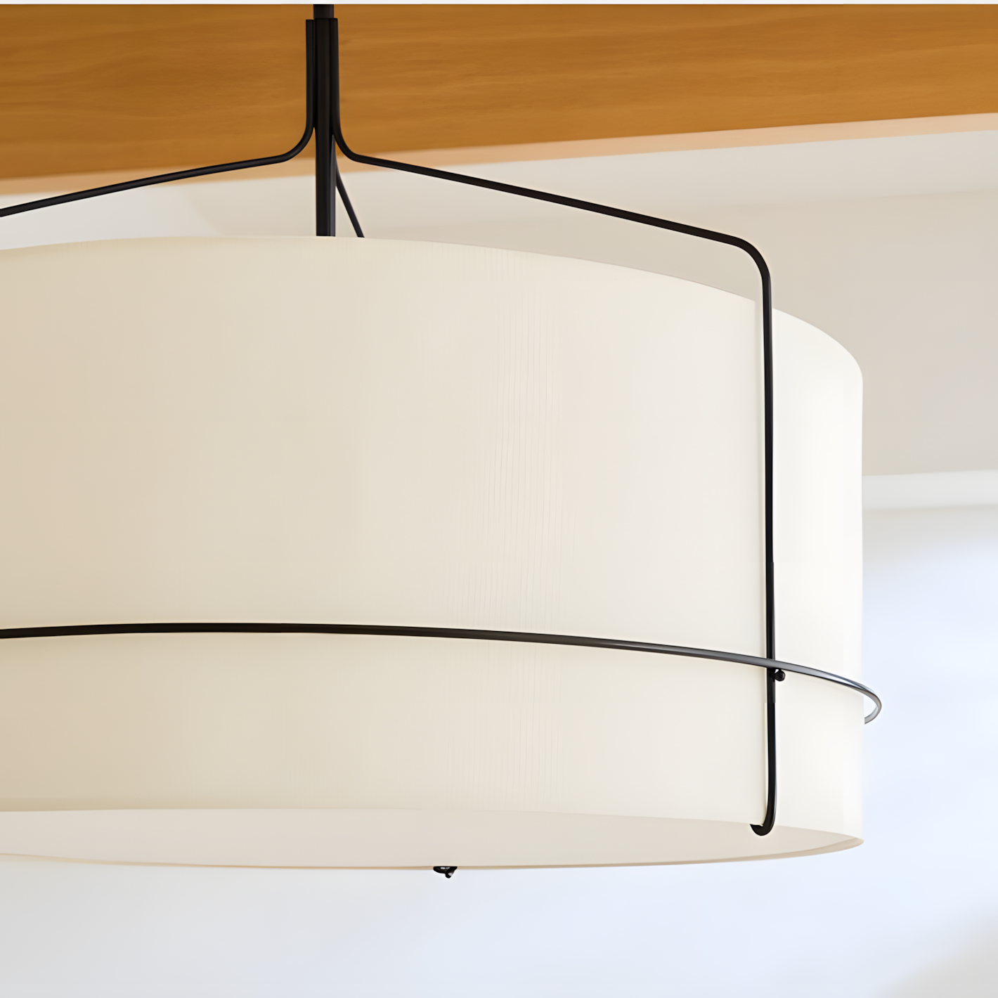 High quality black metal frame surround