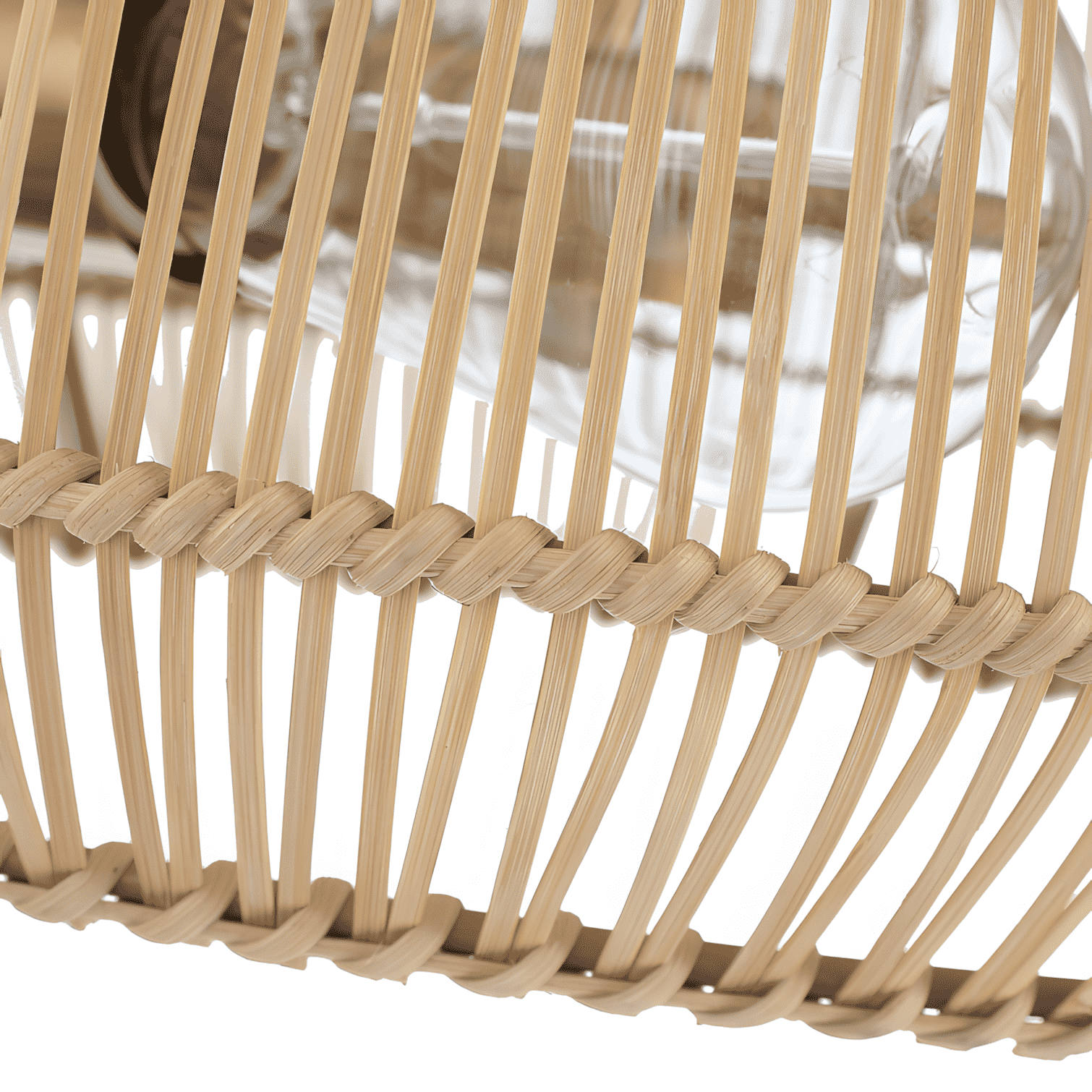 Hand-woven rattan exterior