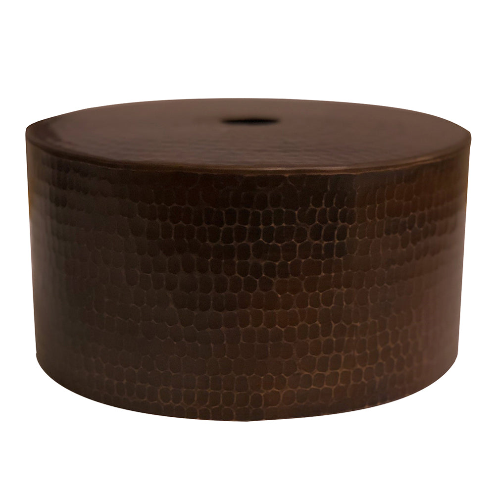 Vintage hand-hammered finish