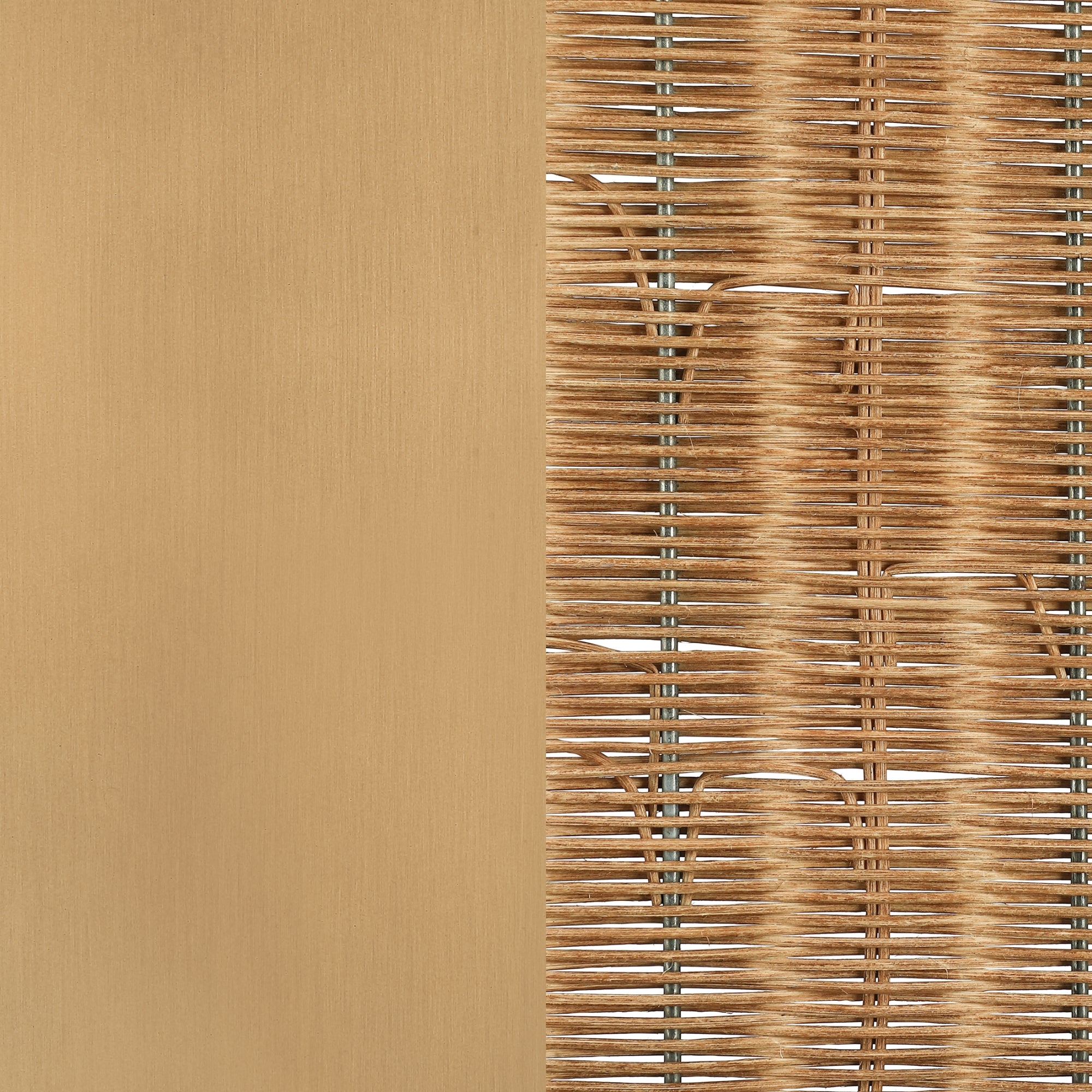 Delicate and clear rattan weaving structure