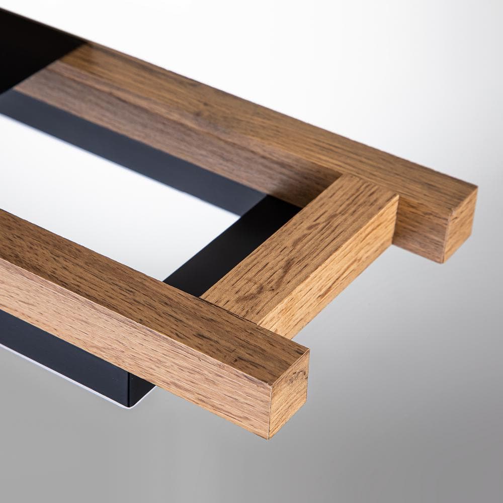 Solid wood frame