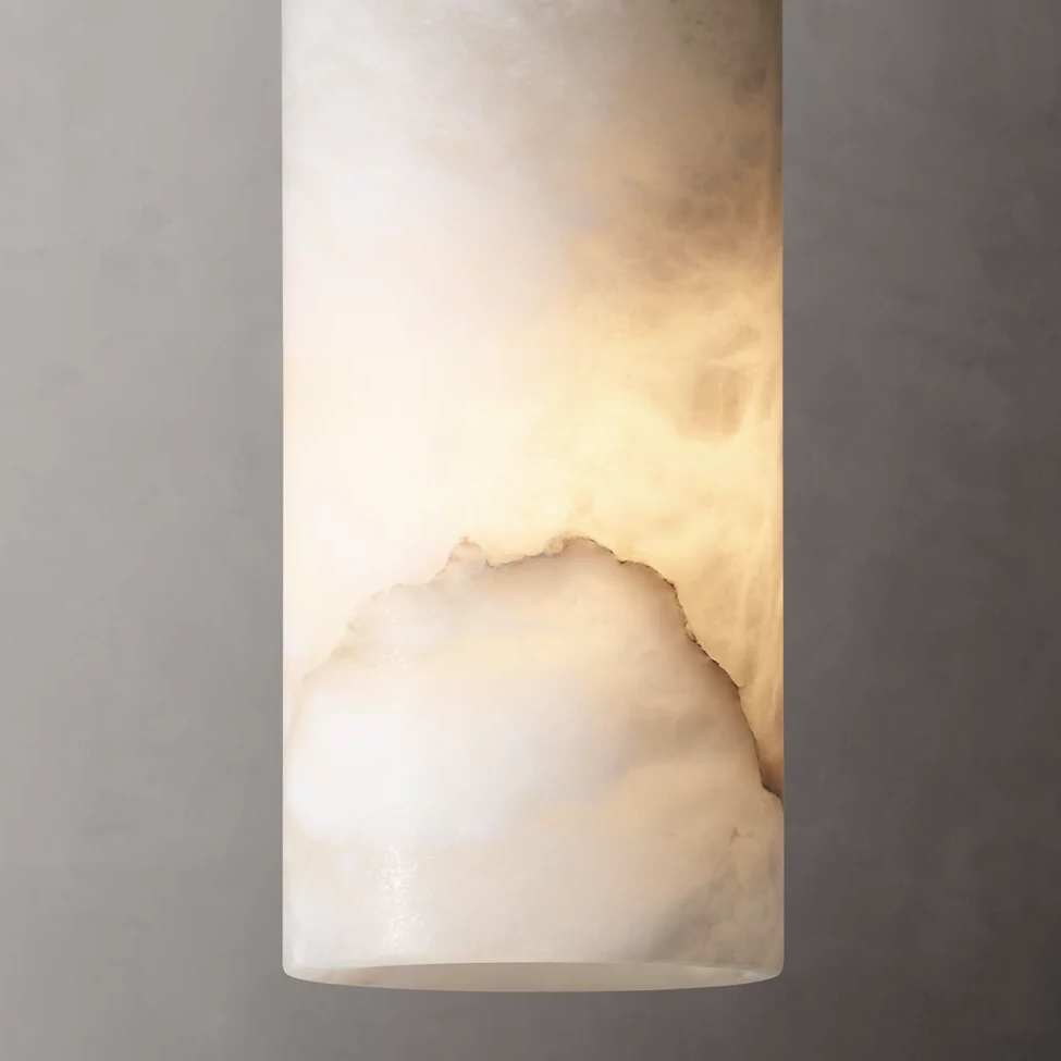 Delicate alabaster texture
