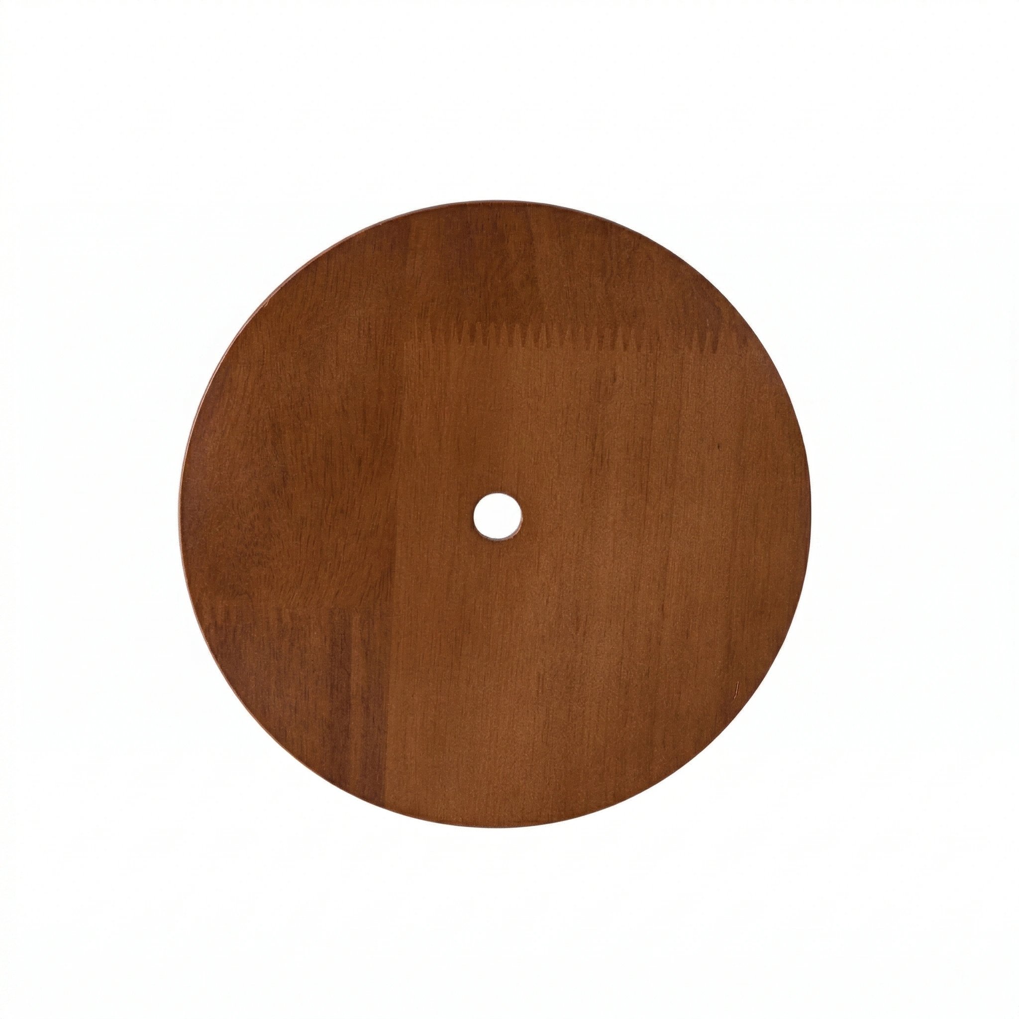 Solid Wood Hemisphere Accent