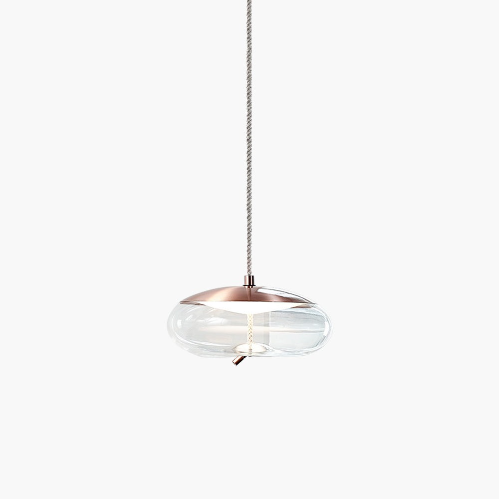 Rose Gold + Clear
