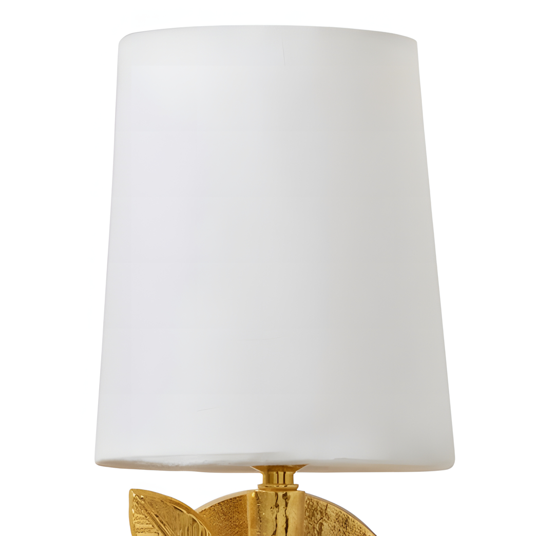 White Linen Lampshade