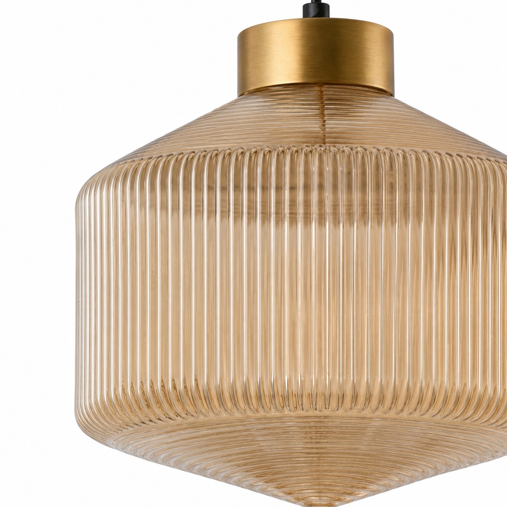 Ribbed Glass Shade